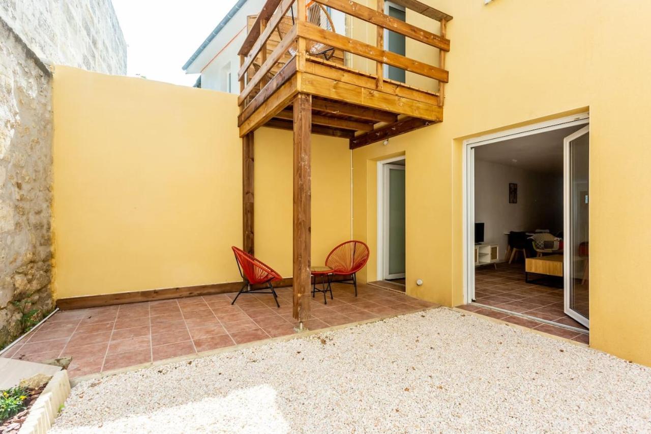 Joli Appartement Avec Jardin / Vieux-Lormont Extérieur photo